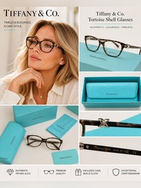 Tiffany & Co. Tortoise Shell Glasses